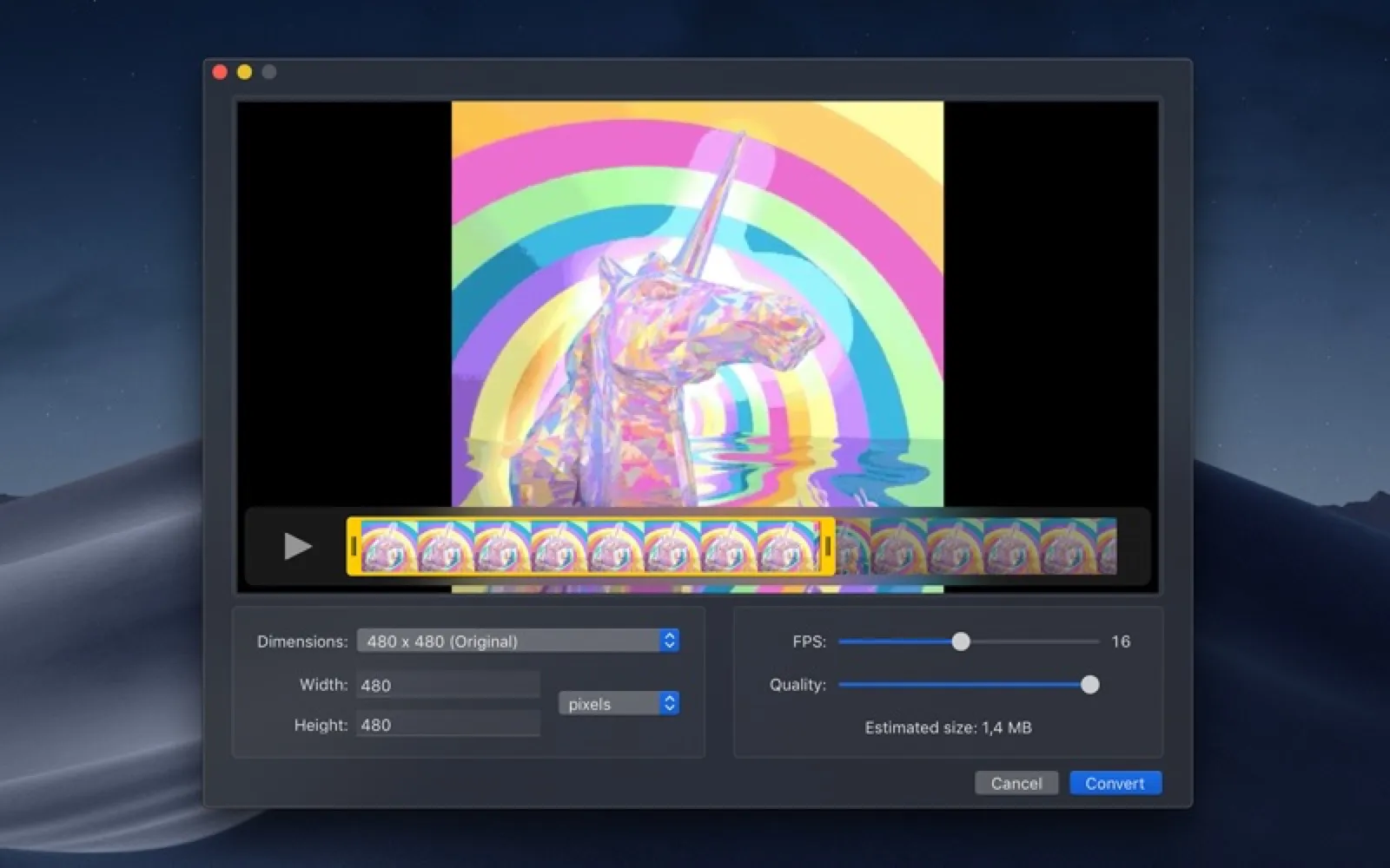Gifski screenshot 2 of 4