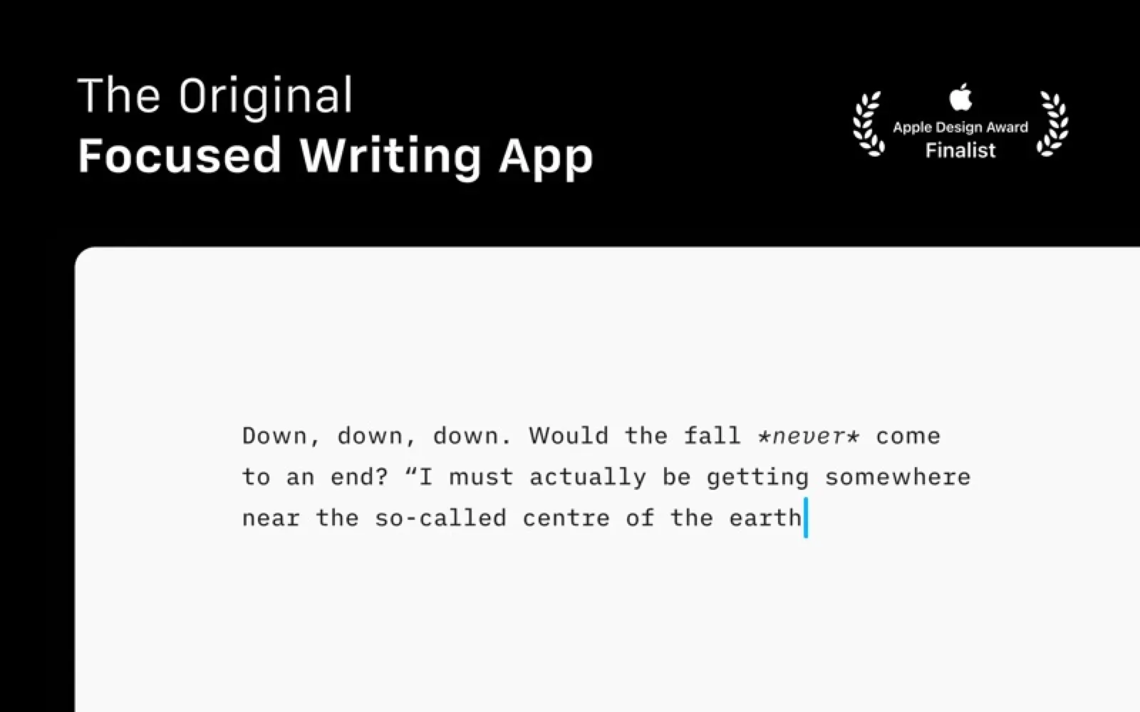 iA Writer screenshot 1 of 4