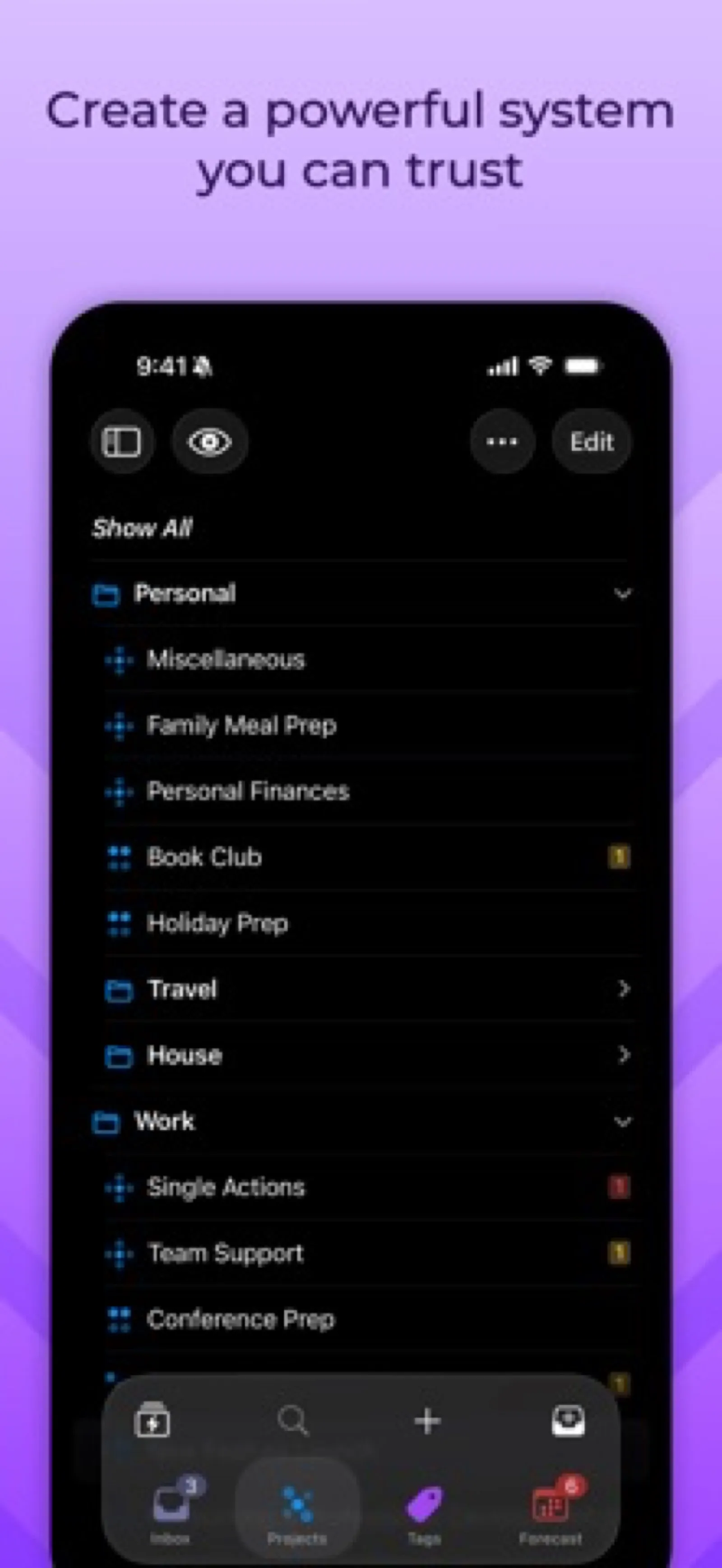 OmniFocus screenshot 3 of 4