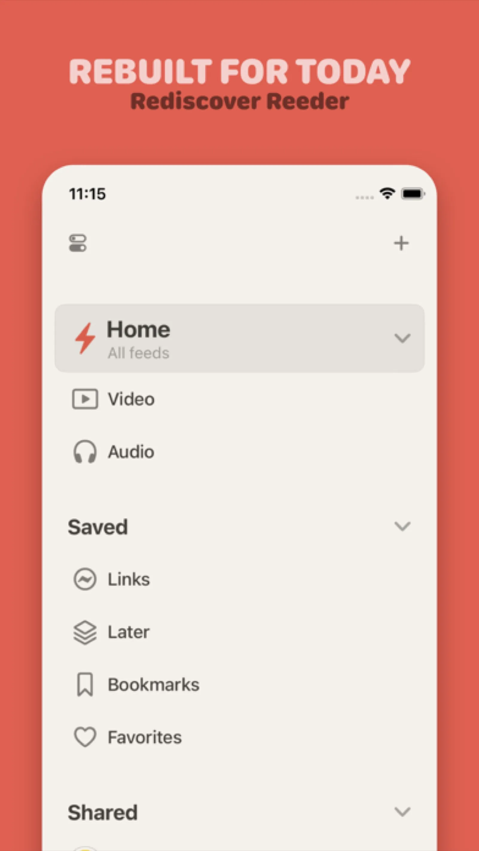 Reeder screenshot 1 of 4