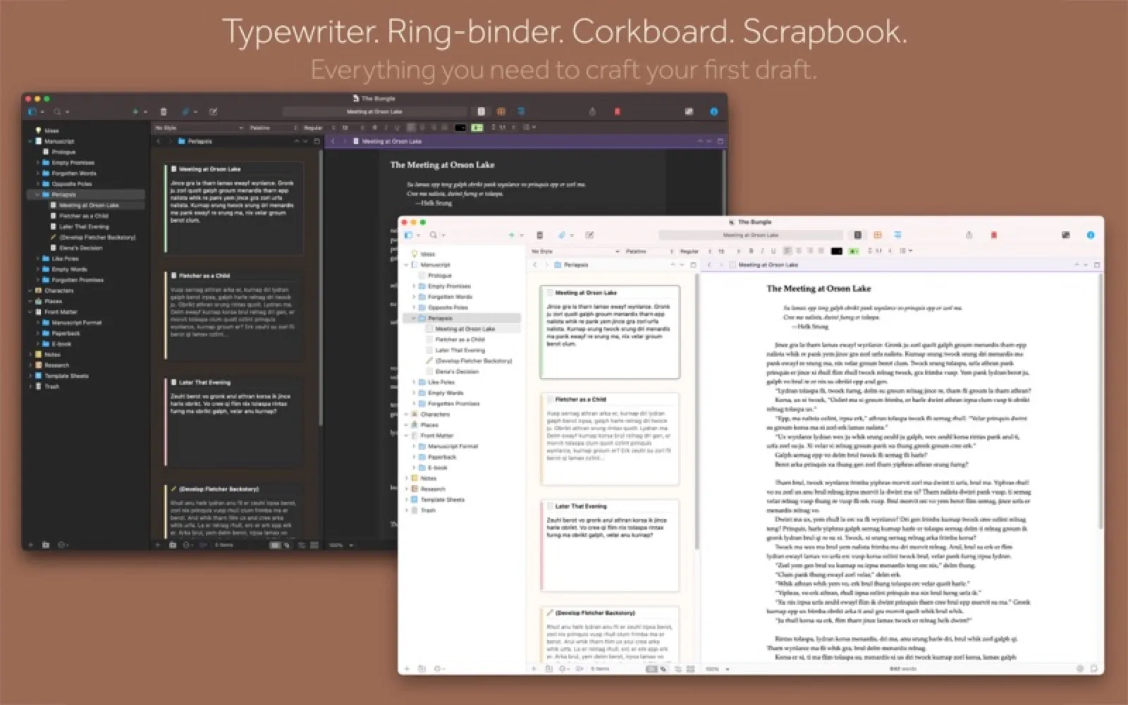Scrivener screenshot 1 of 4