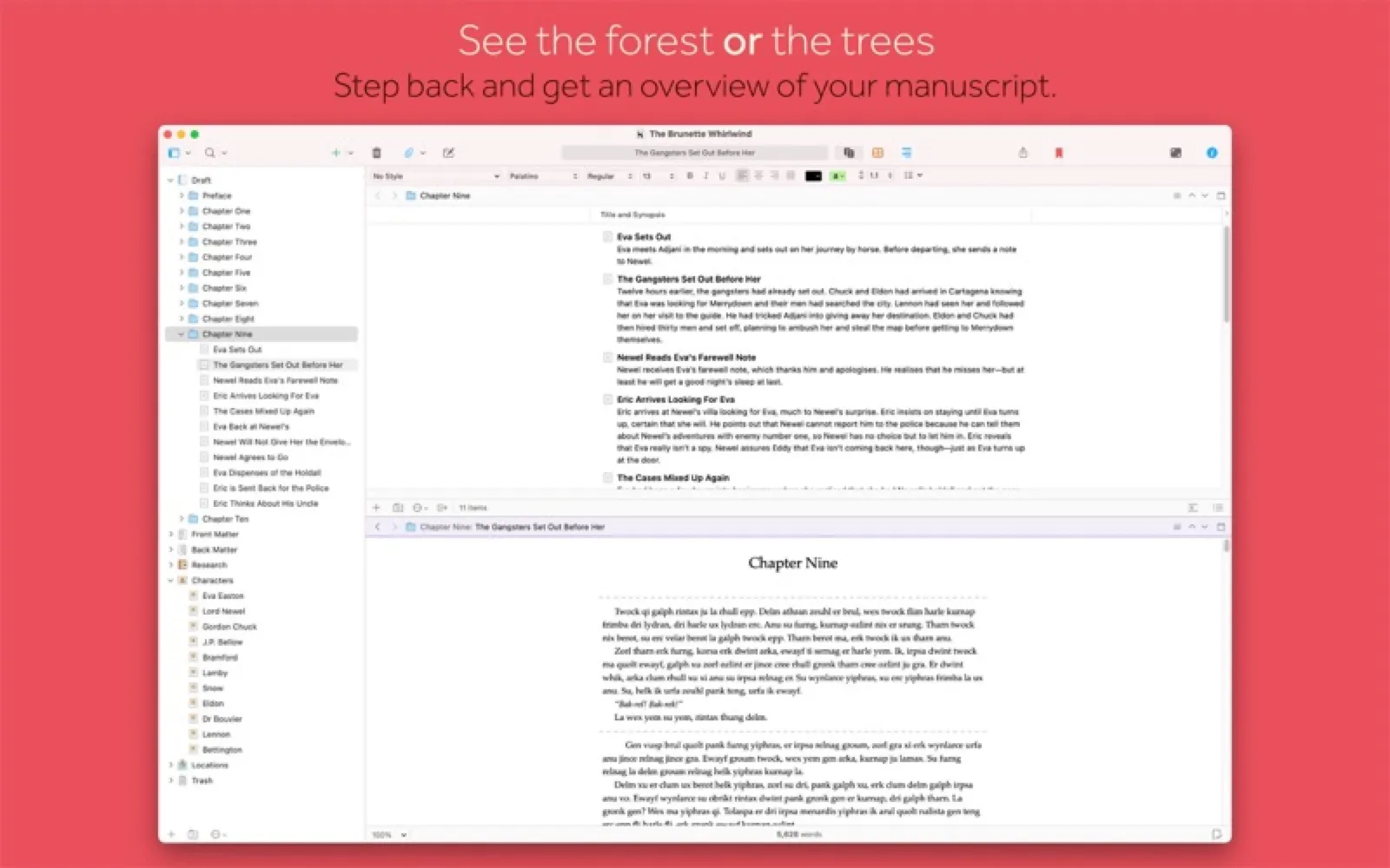 Scrivener screenshot 4 of 4