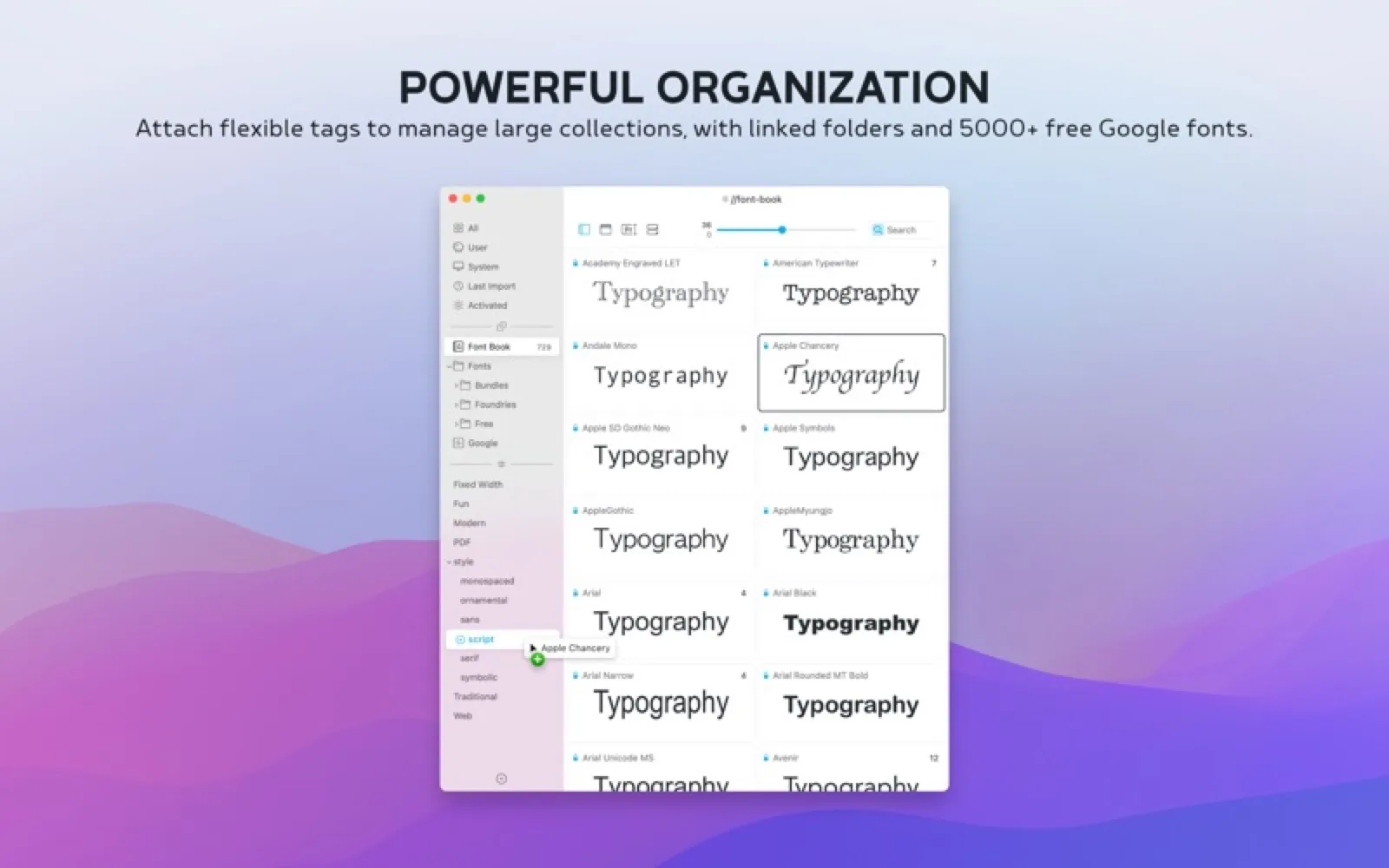 Typeface screenshot 2 of 4